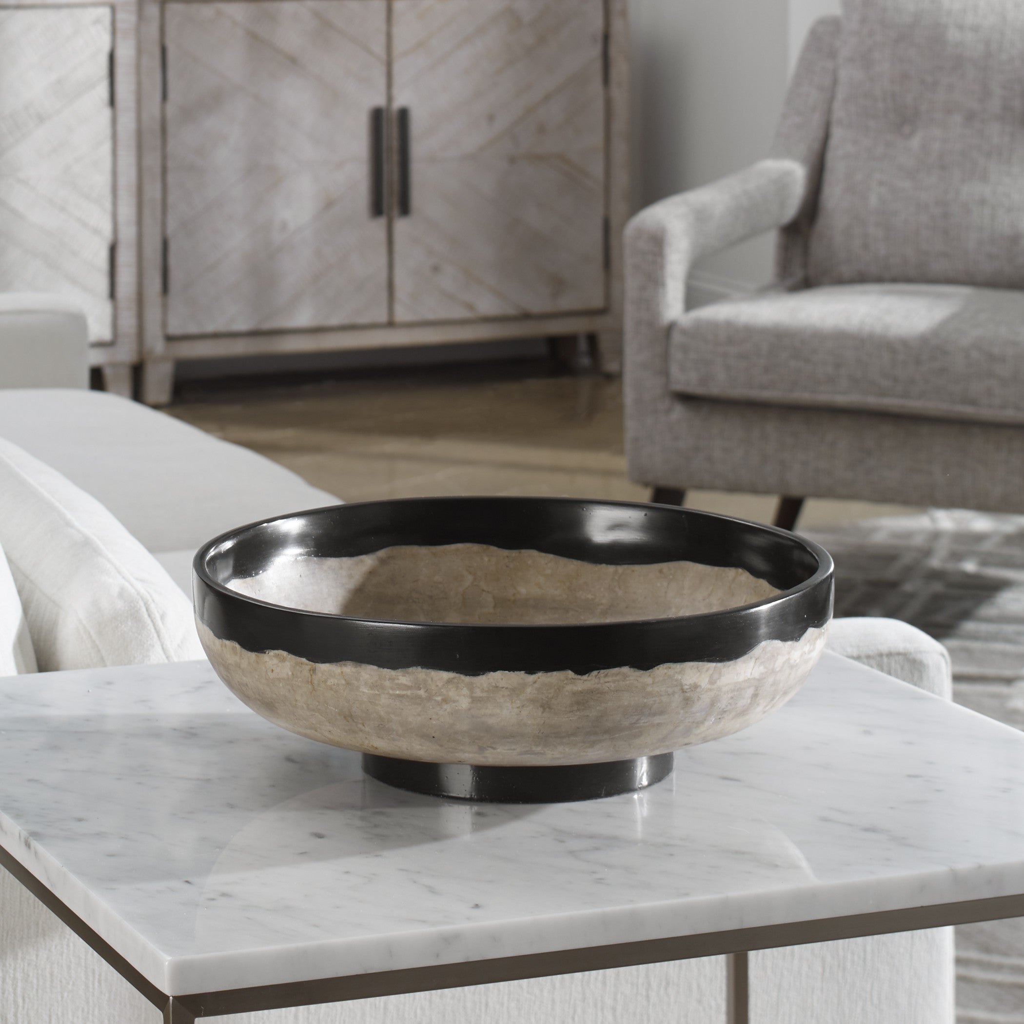 Rastia Terrazzo Bowl by Uttermost