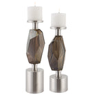 Ore Candleholders - Set of 2 by Uttermost