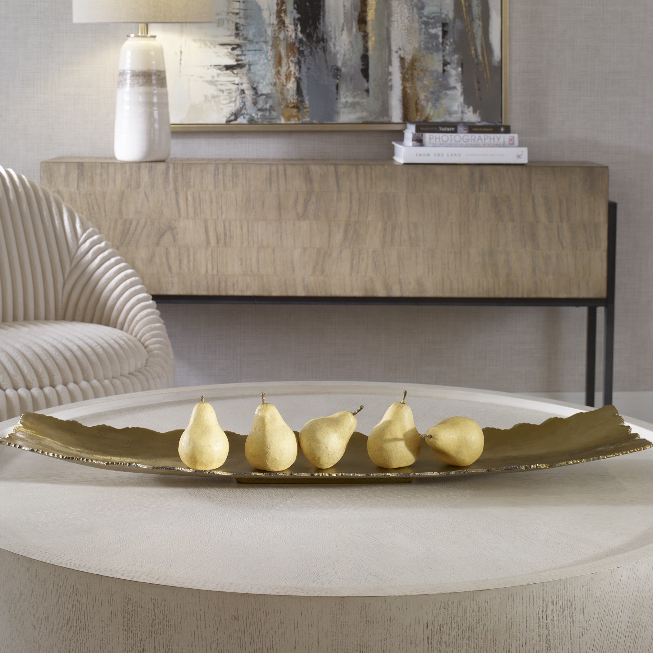 Camilla Gold Tray by Uttermost