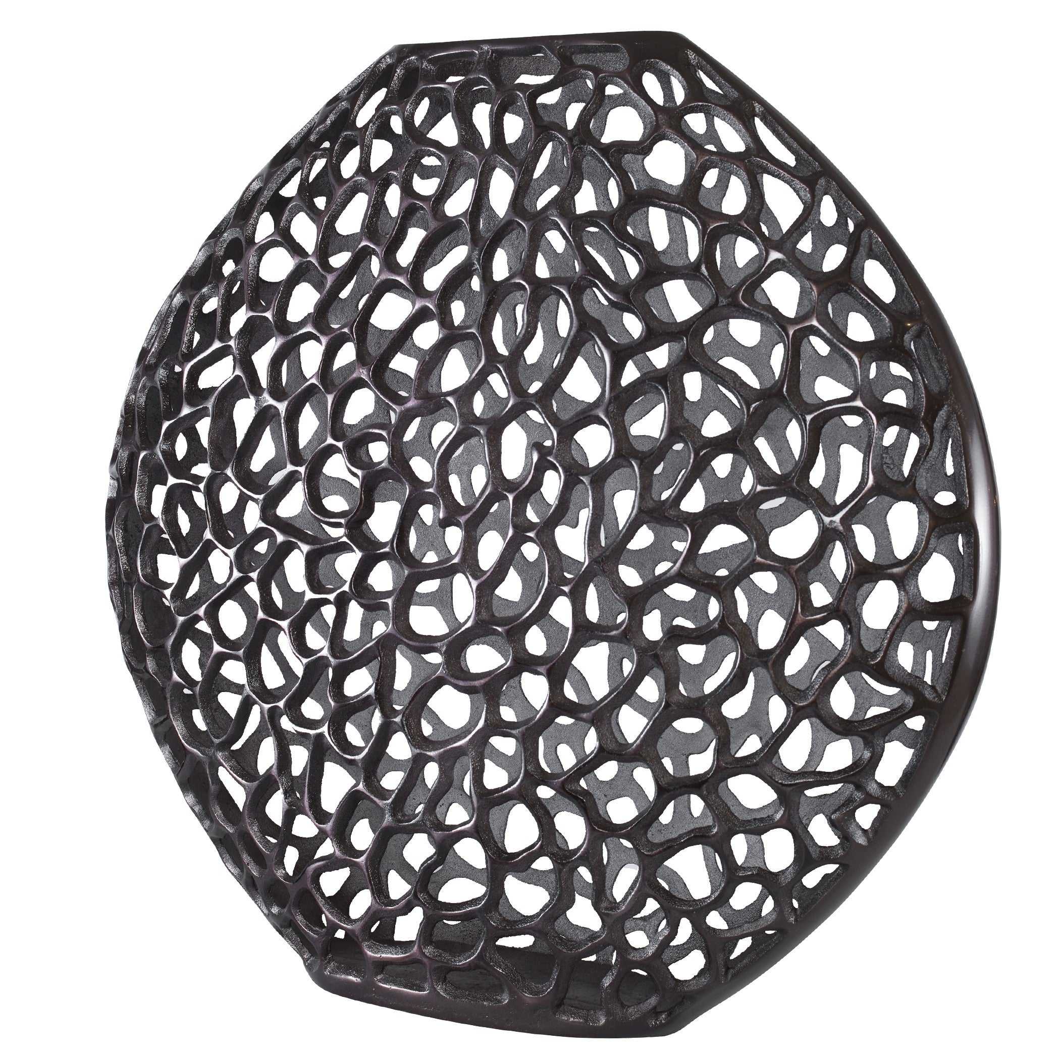 Web Dark Bronze Vase by Uttermost