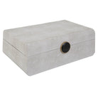 Lalique White Shagreen Box by Uttermost