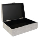 Lalique White Shagreen Box by Uttermost
