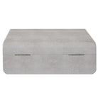 Lalique White Shagreen Box by Uttermost