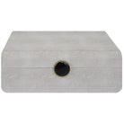 Lalique White Shagreen Box by Uttermost