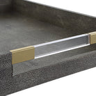 Wessex Gray Tray by Uttermost