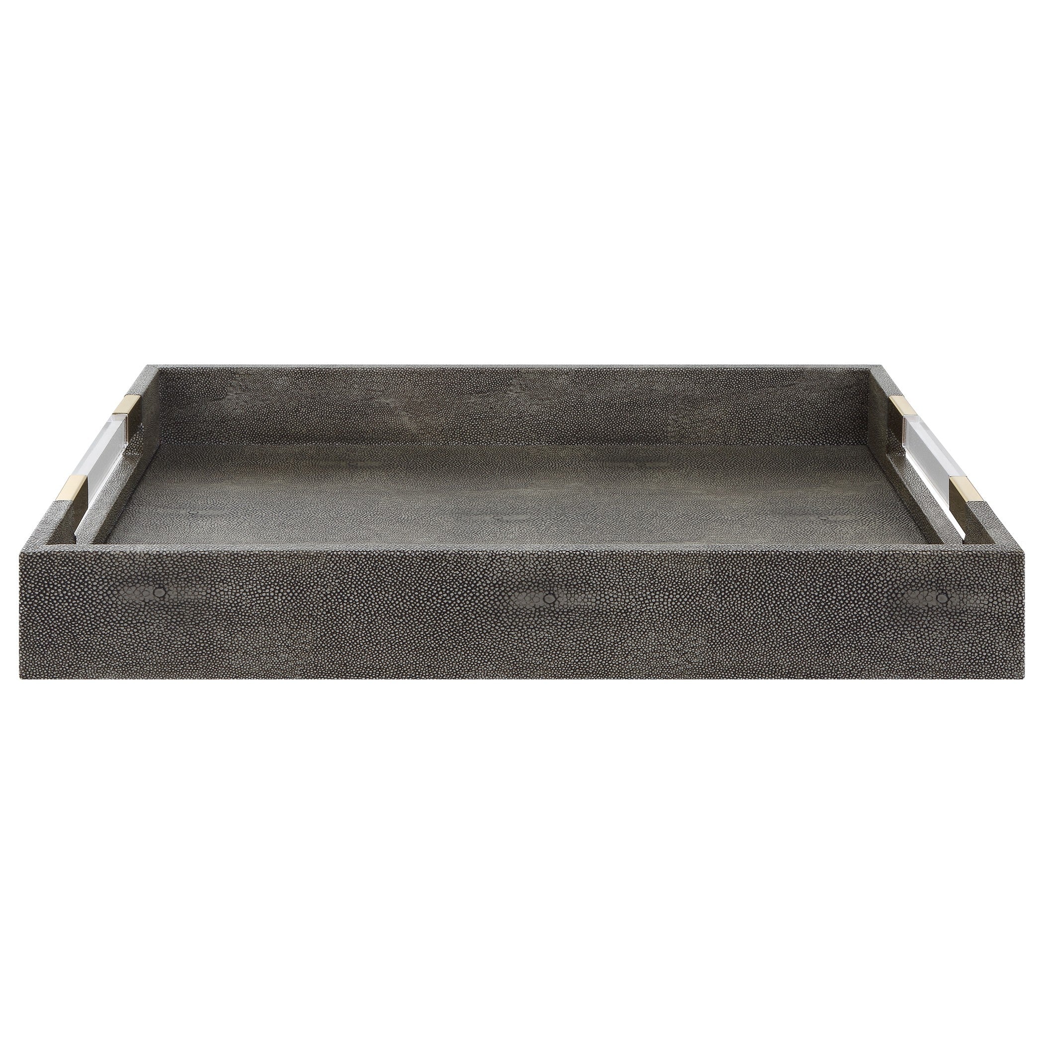 Wessex Gray Tray by Uttermost