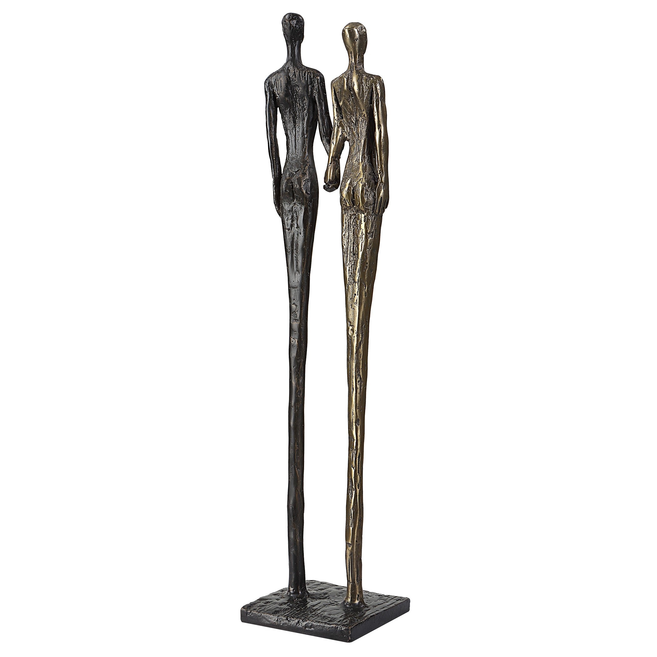 Two's Company Cast Iron Sculpture by Uttermost
