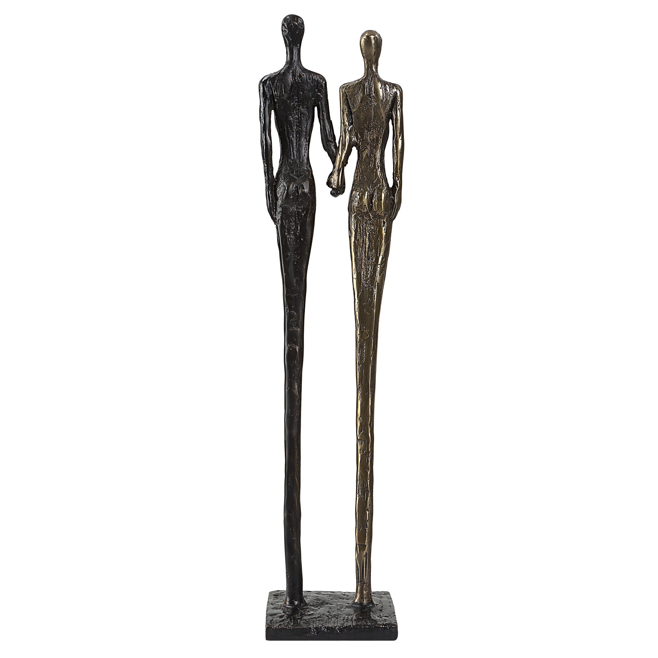 Two's Company Cast Iron Sculpture by Uttermost