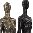 Two's Company Cast Iron Sculpture by Uttermost
