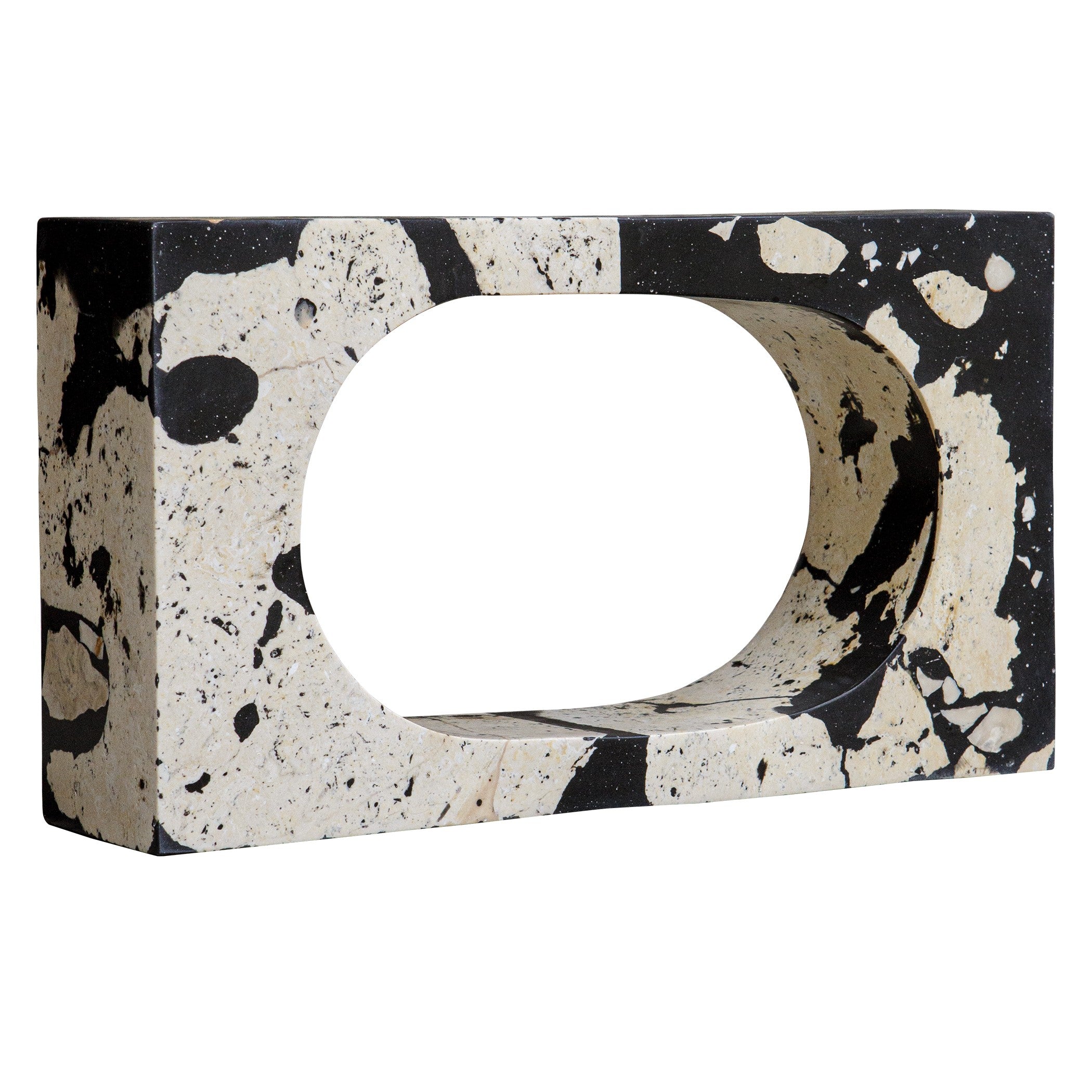 Nouveau White Coral Stone Indoor-Outdoor Sculpture by Uttermost