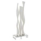 Gale White Marble Sculpture by Uttermost