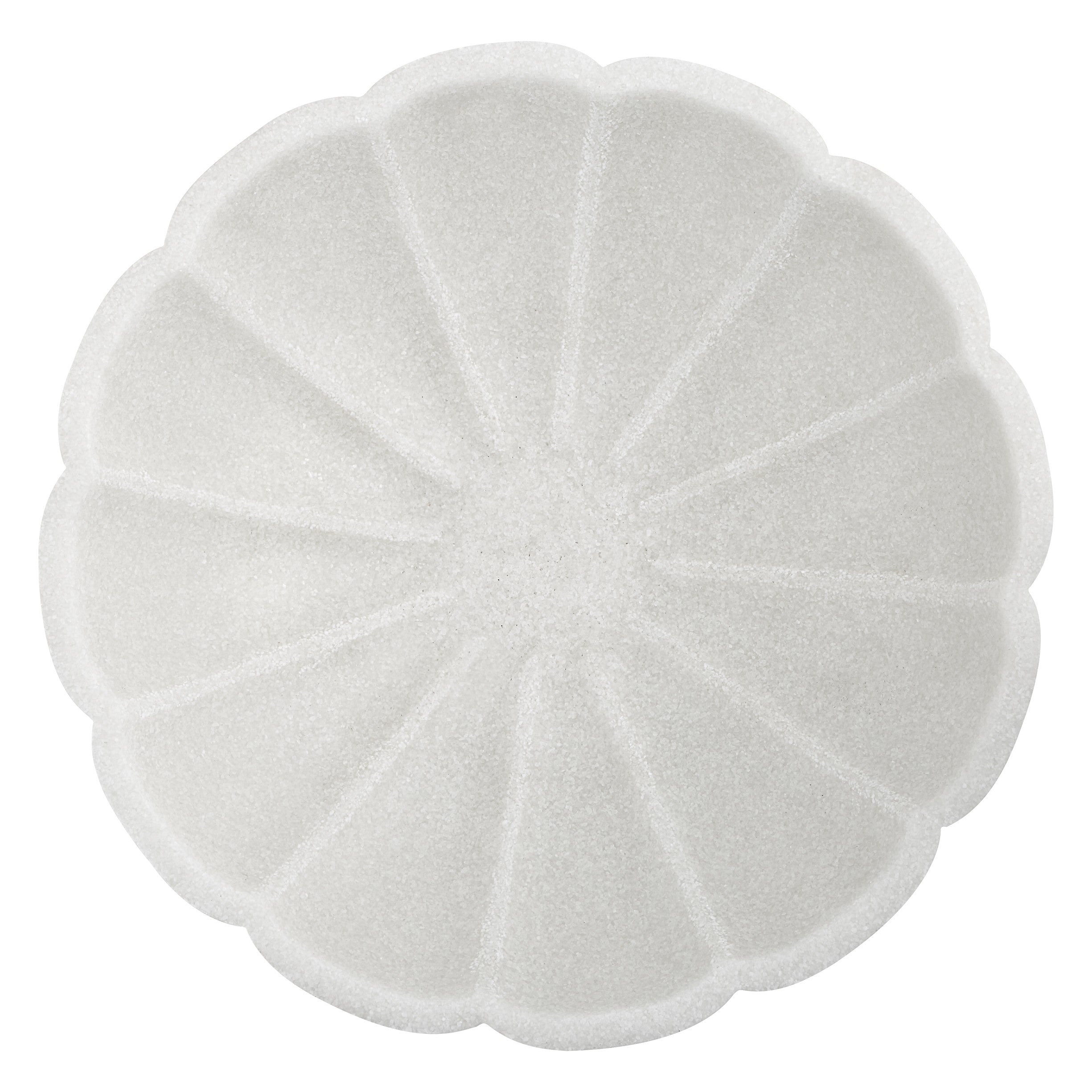 Petal Ivory Ricestone Indoor-Outdoor Bowl by Uttermost