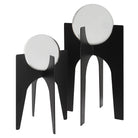 Ellianna Crystal Spheres On Black Base - Set of 2 by Uttermost