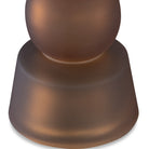 Cassiopeia Butter Rum Glass Candleholders - Set of 3 by Uttermost