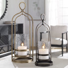 Shepherd Bronze Candleholder by Uttermost