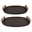 Viggo Bronze Trays - Set of 2 by Uttermost