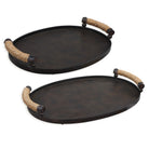 Viggo Bronze Trays - Set of 2 by Uttermost