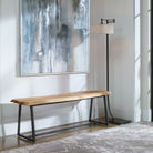 Laurel Wooden Bench by Uttermost