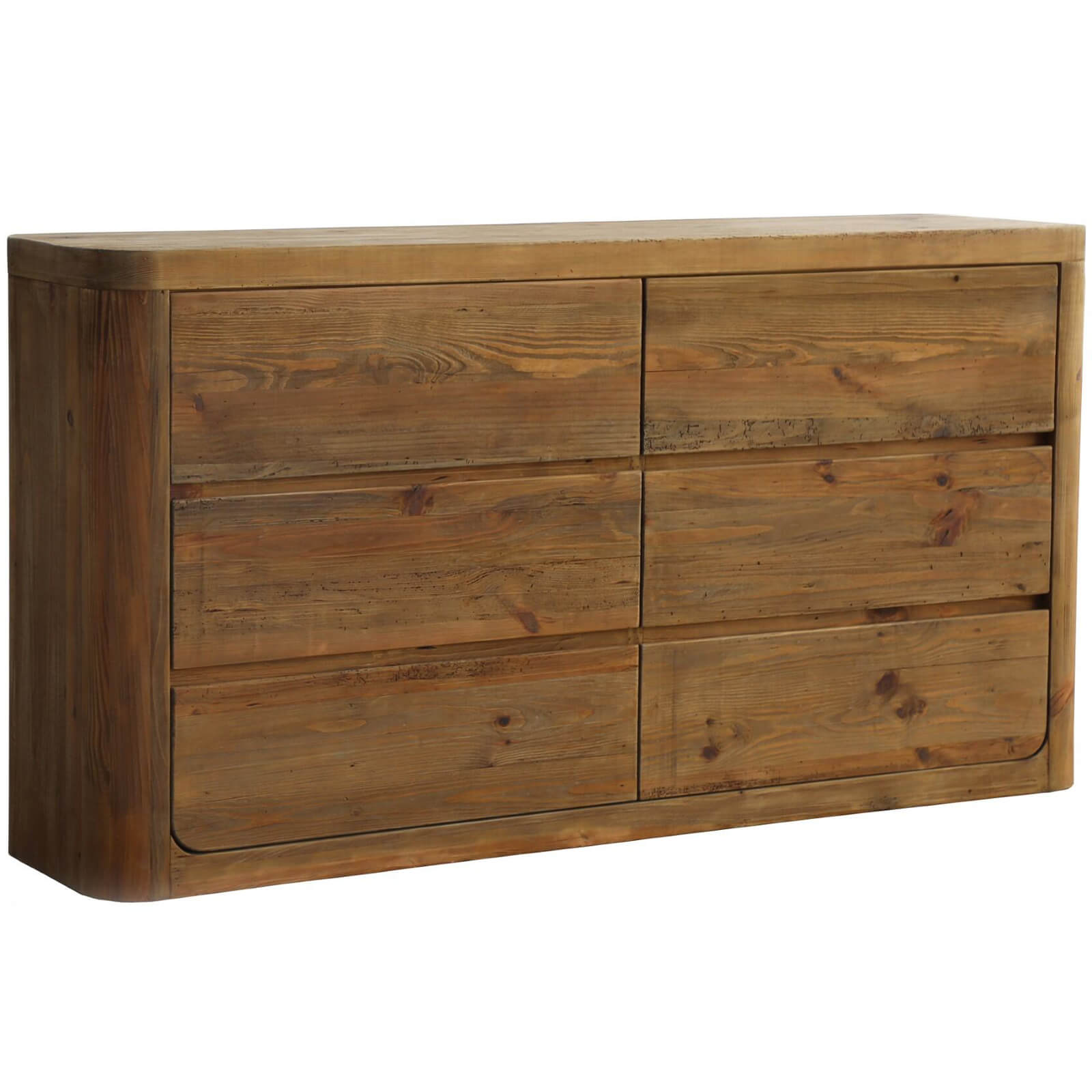 Reclaimed Pine Chest of Drawers by Keiichi