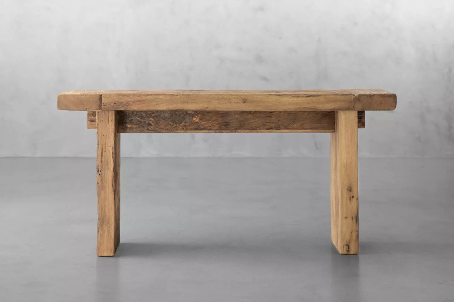 Reclaimed Oak Console Table by Keiichi