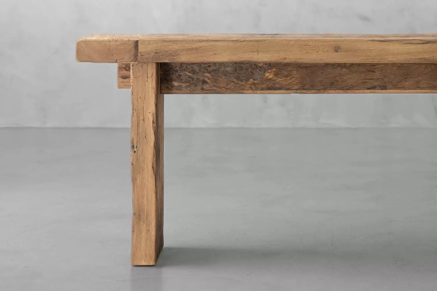 Reclaimed Oak Console Table by Keiichi