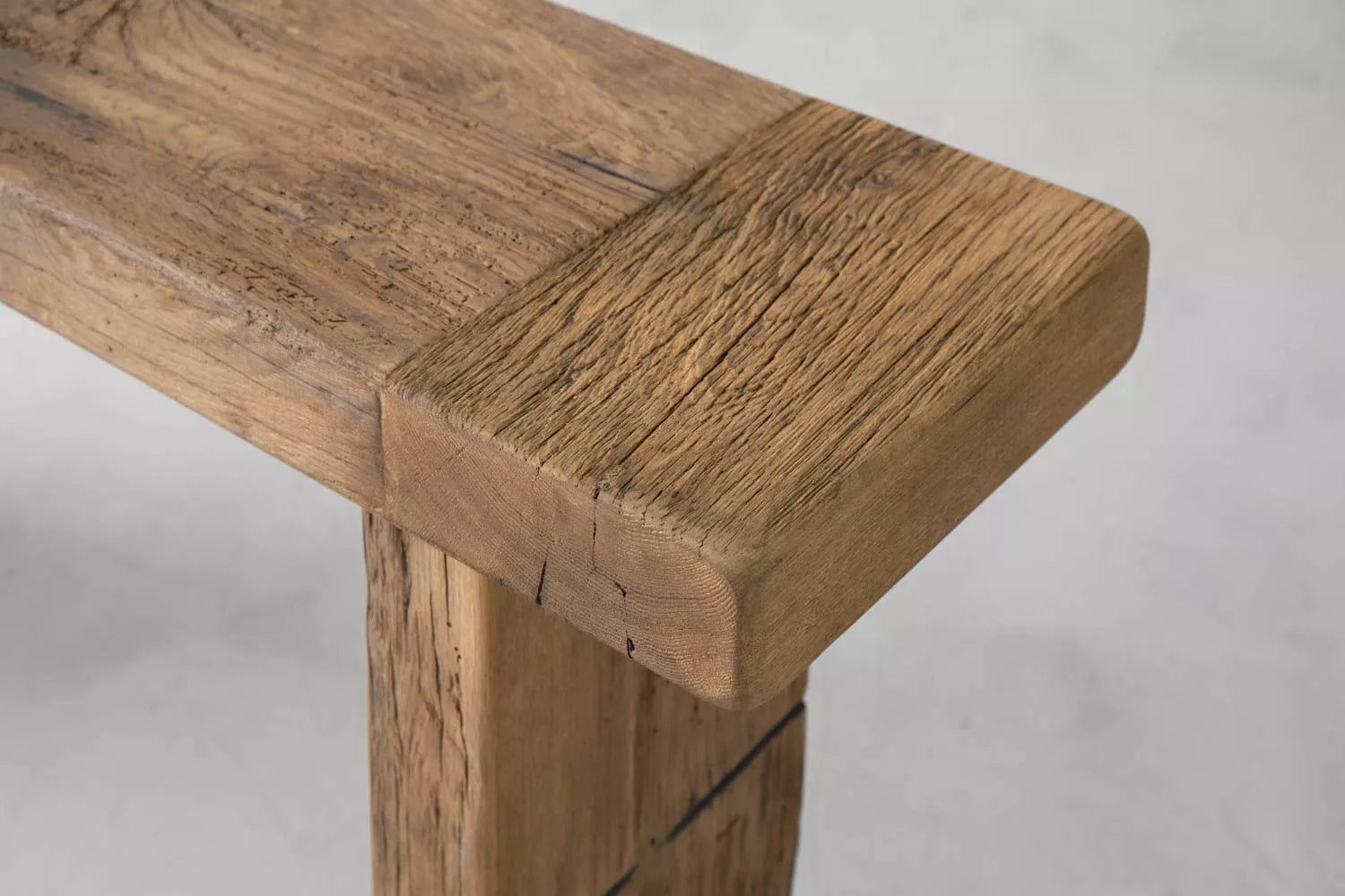 Reclaimed Oak Console Table by Keiichi