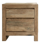 Reclaimed Oak Bedside Cabinet by Keiichi
