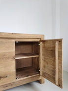 Reclaimed Oak 4 Door Sideboard by Keiichi