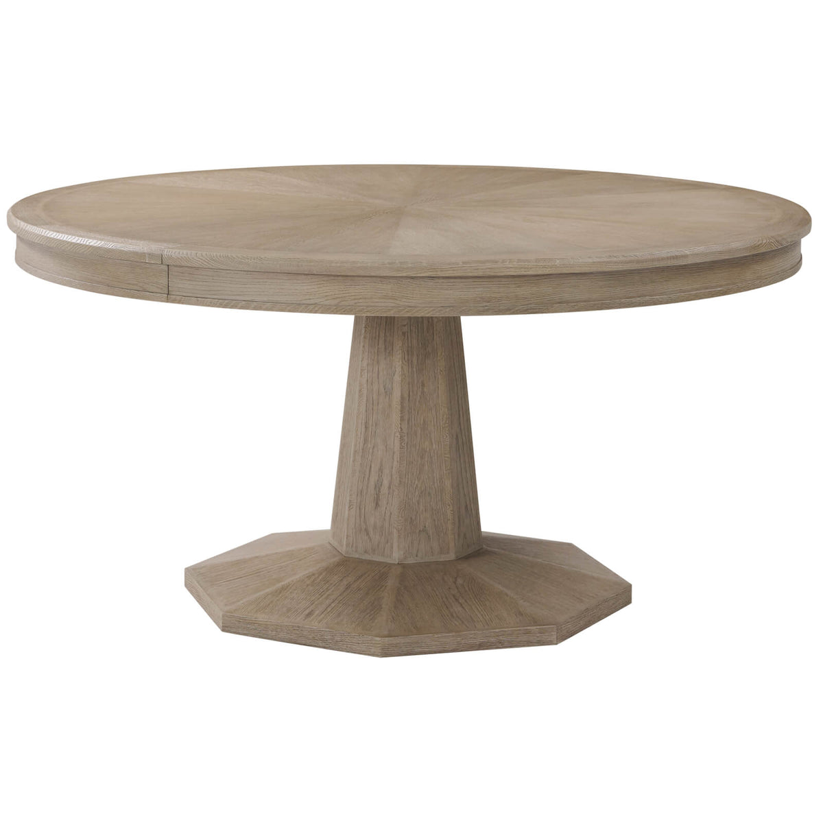 Alderfield Extending Dining Table in Riverwash Oak 152 - 198cm by Theodore Alexander
