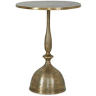 Ambrose Side Table in Antique Brass Keiichi