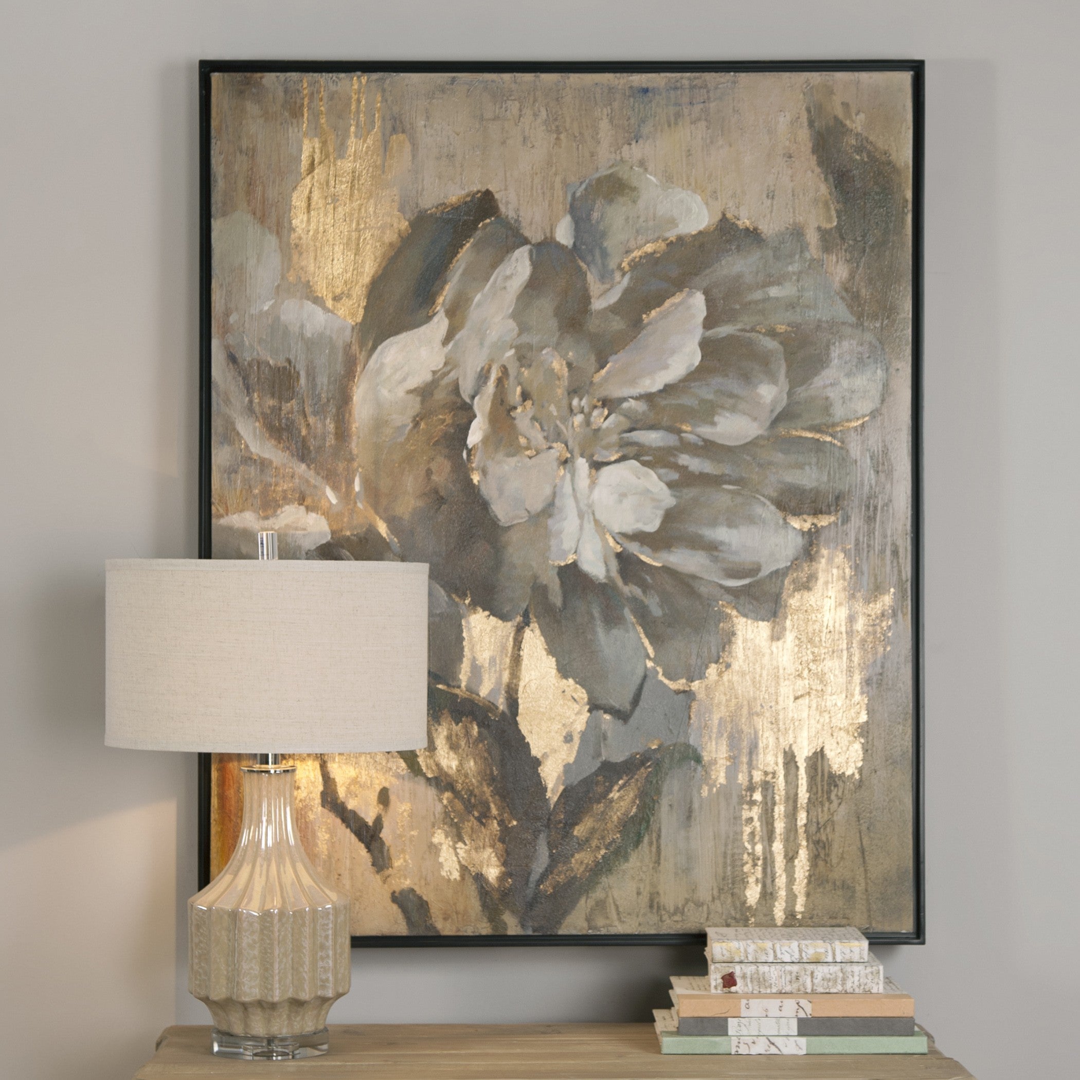 Dazzling Floral Art by Uttermost