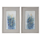 Indigo Florals Framed Art - Set of 2 by Uttermost