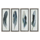 Feathered Beauty Prints - Set of 4 by Uttermost
