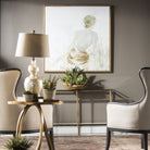 Gold Highlights Feminine Art by Uttermost