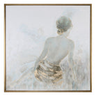Gold Highlights Feminine Art by Uttermost