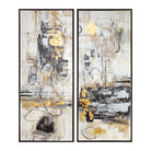 Life Scenes Abstract Art - Set of 2 by Uttermost
