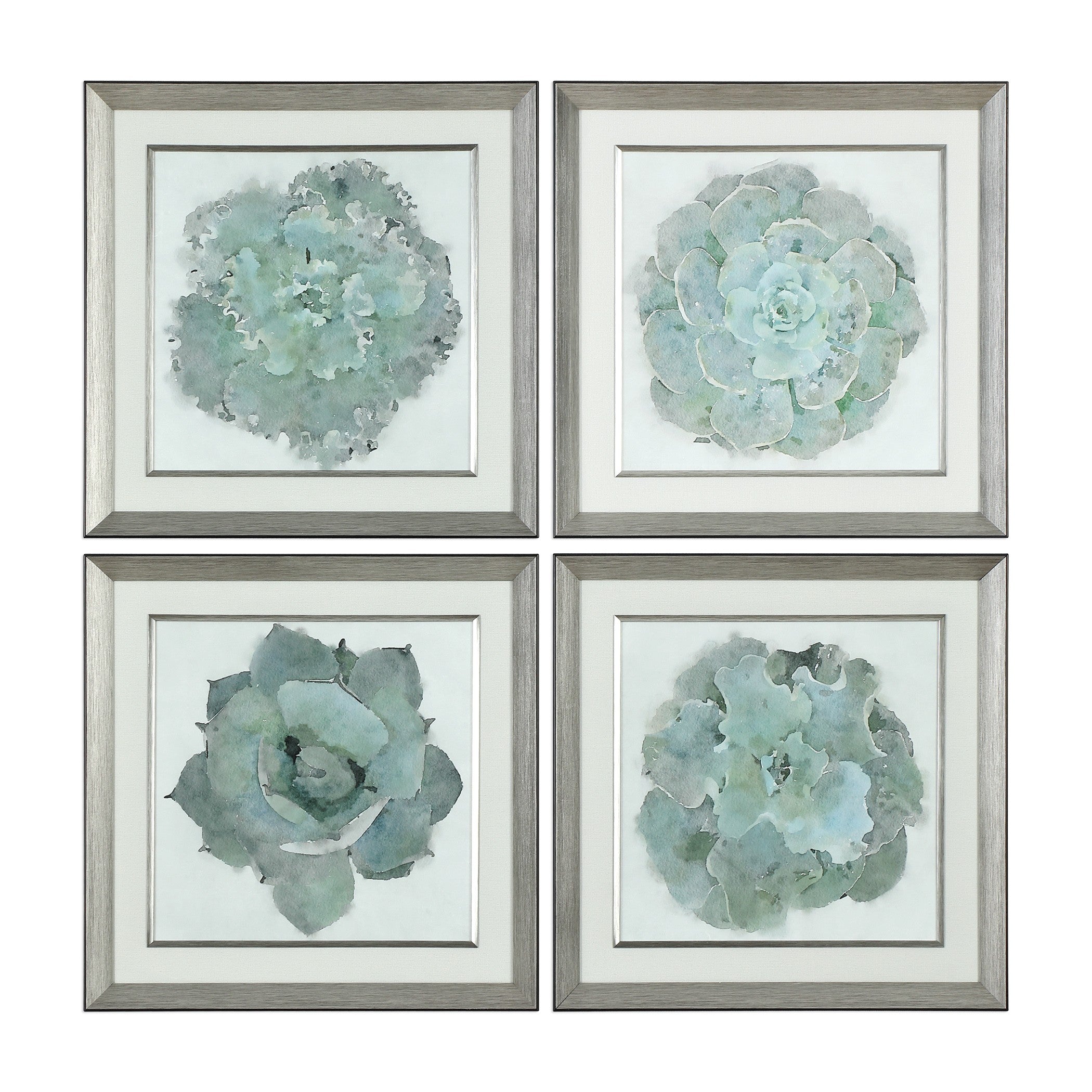 Natural Beauties Botanical Prints - Set of 4 by Uttermost