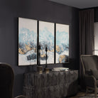 Crashing Waves Abstract Art - Set of 3 by Uttermost