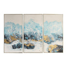 Crashing Waves Abstract Art - Set of 3 by Uttermost