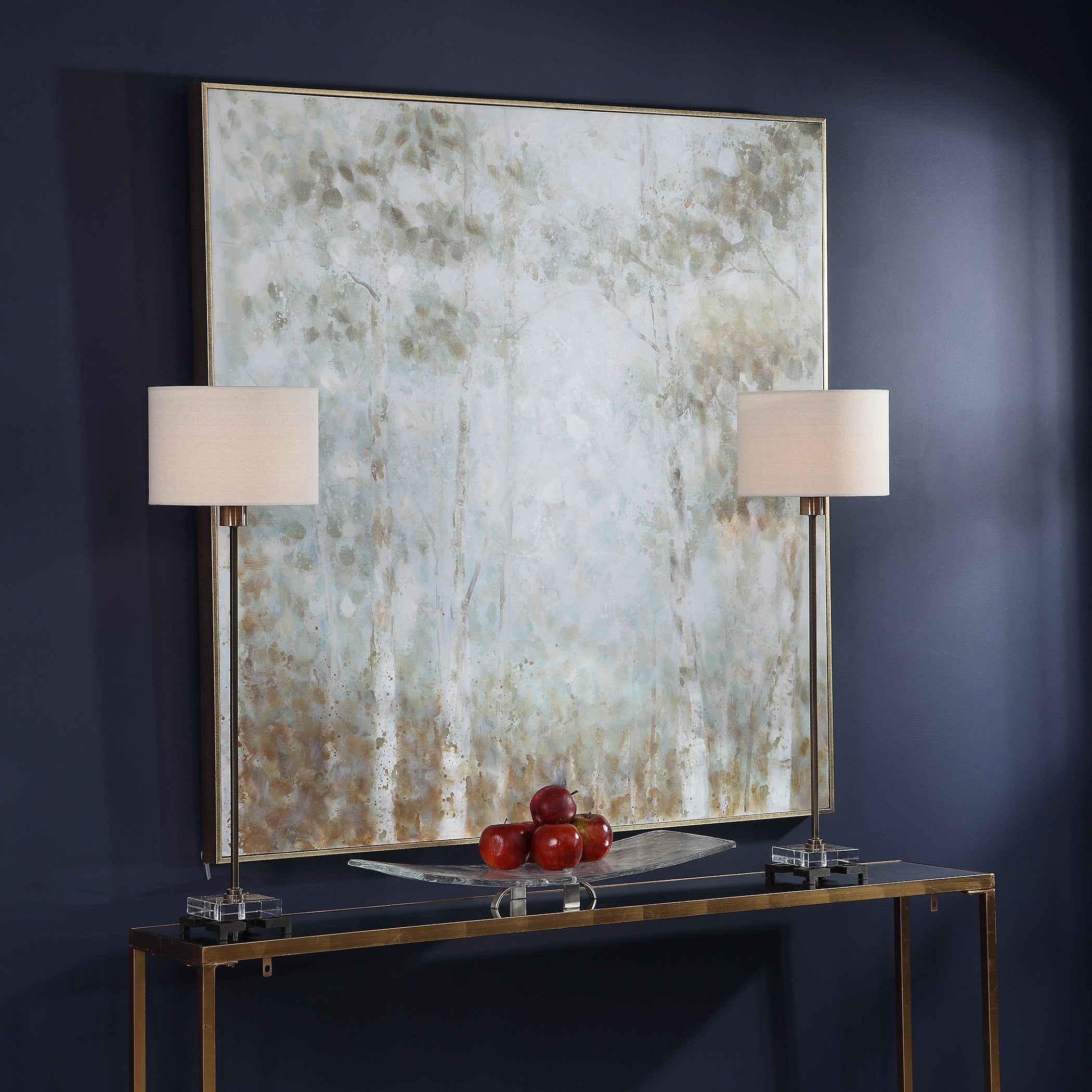 Cotton Woods Hand Painted Canvas by Uttermost