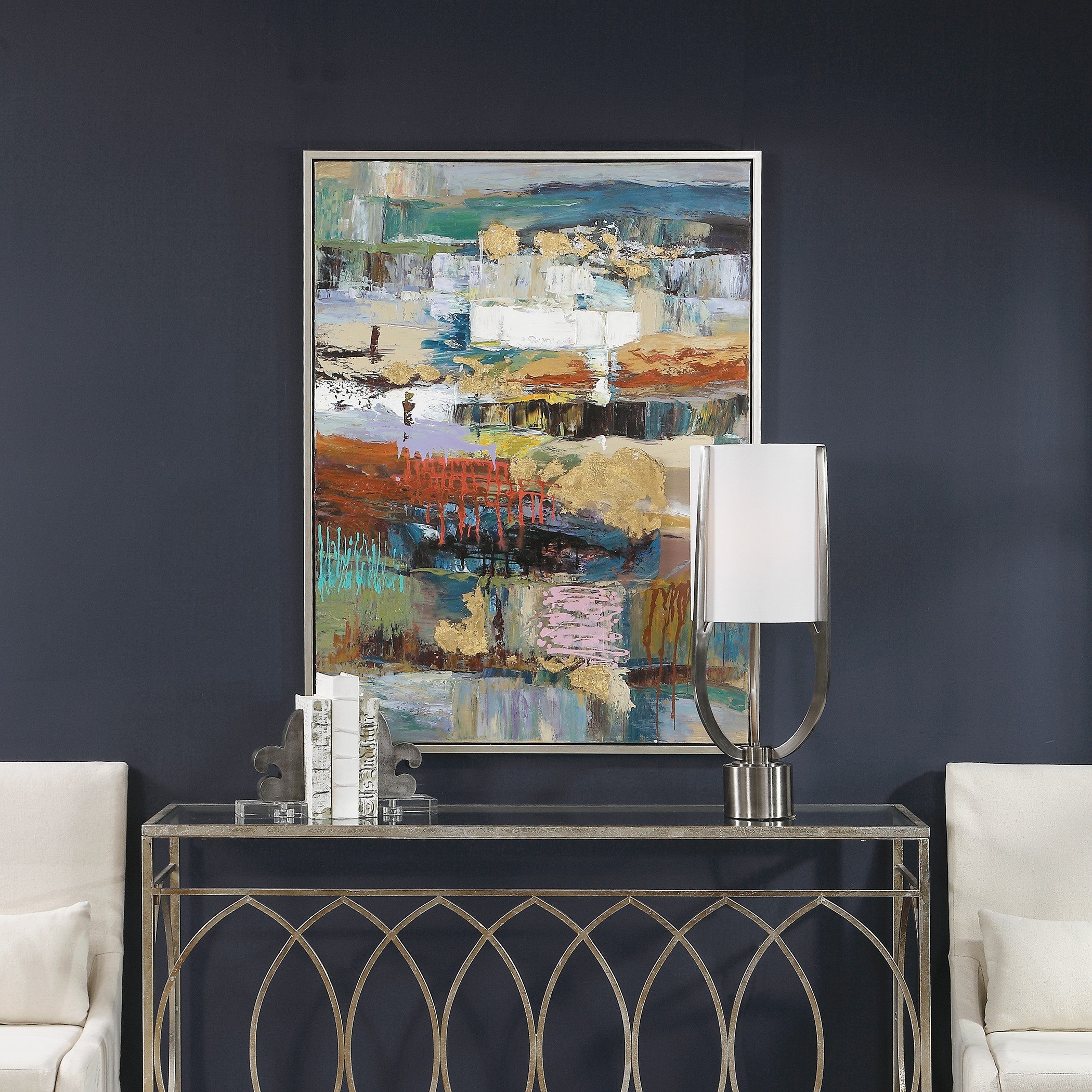 Fiesta Hand Painted Canvas by Uttermost