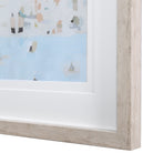 Sea Glass Sandbar Framed Prints - Set of 2 by Uttermost
