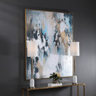 Stormy Seas Hand Painted Canvas by Uttermost