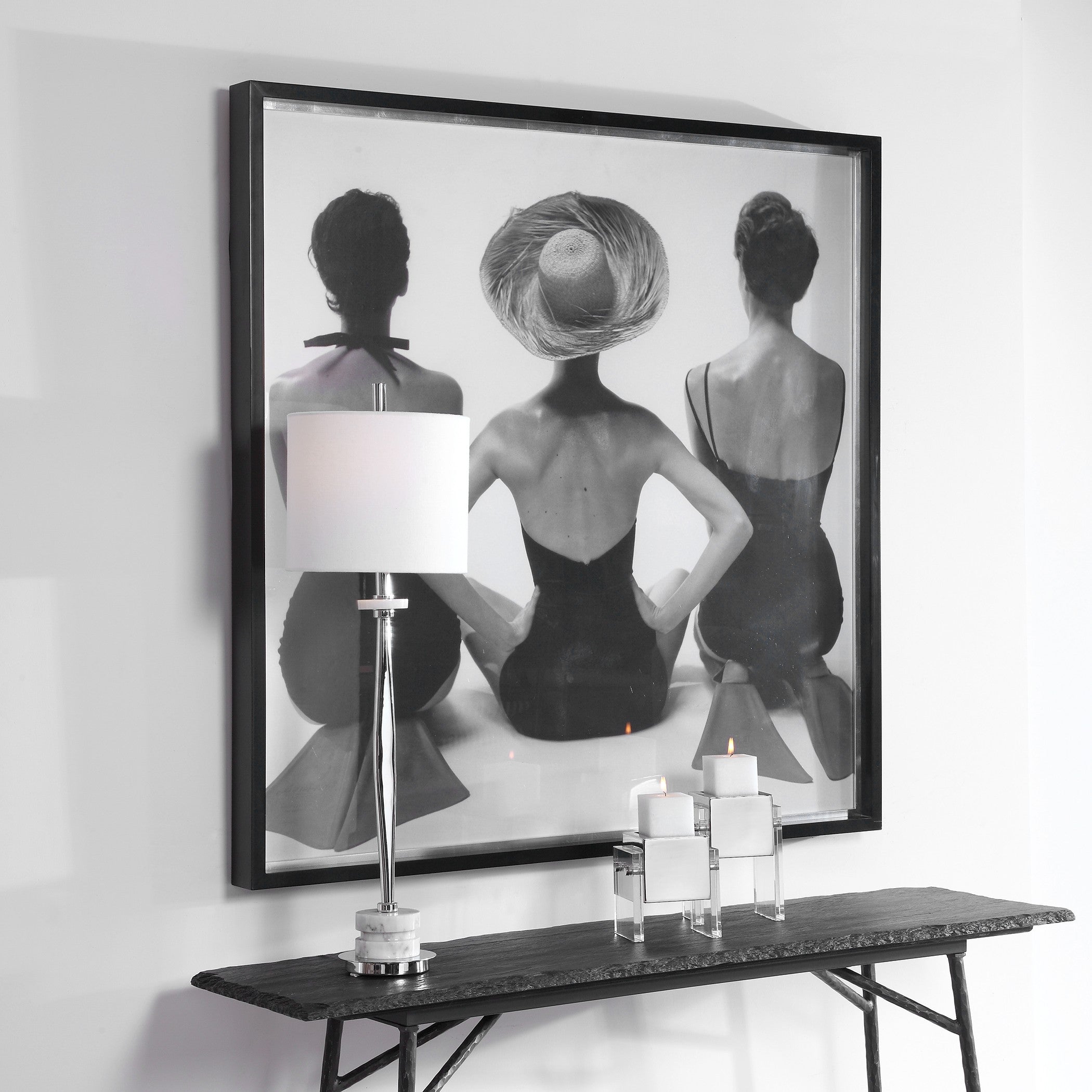 Ladies' Swimwear, 1959 Fashion Photography Print by Uttermost