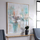 Vibrant Expression Hand Painted Art by Uttermost