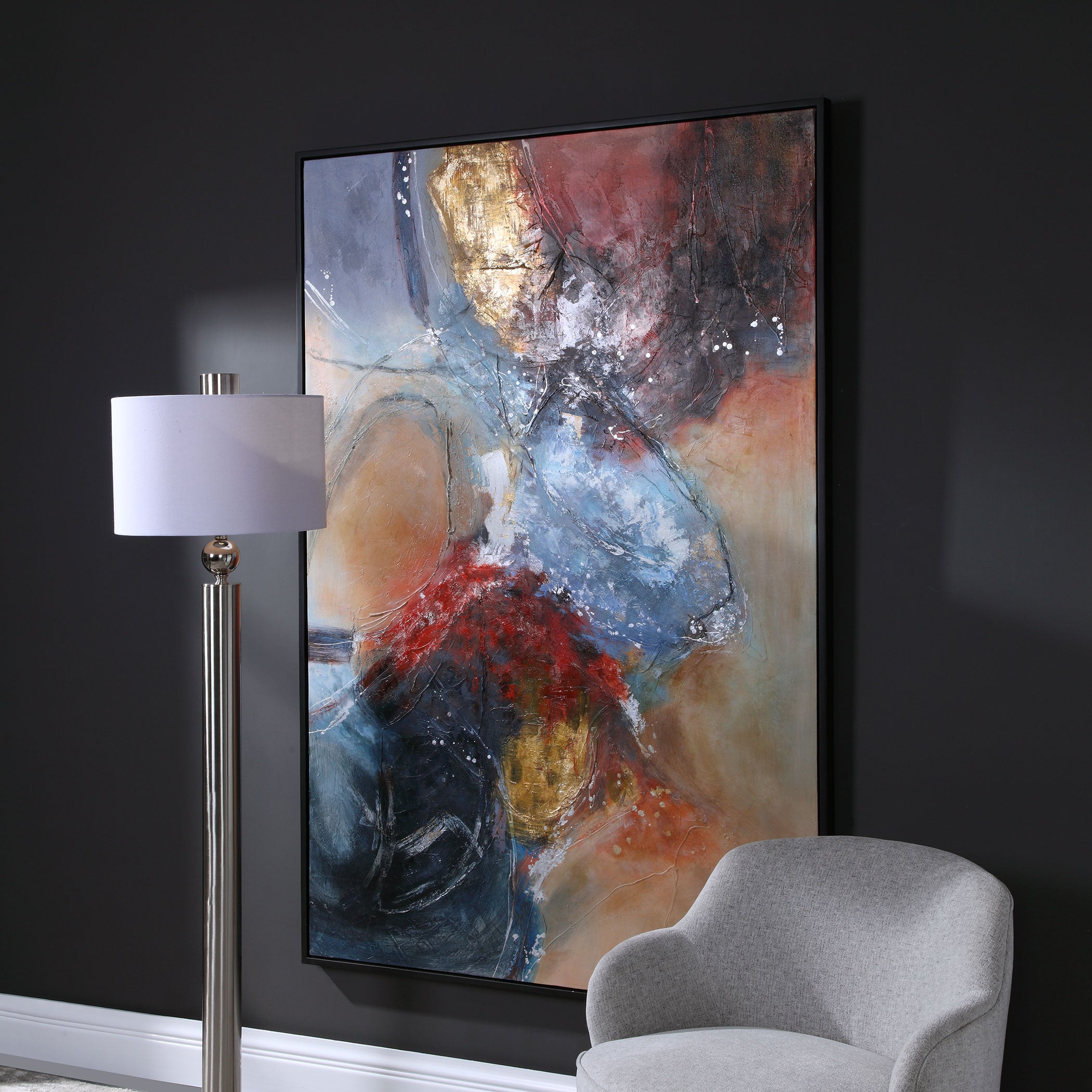 Summer Sunset Abstract Art by Uttermost