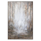 Desert Rain Hand Painted Abstract Art by Uttermost