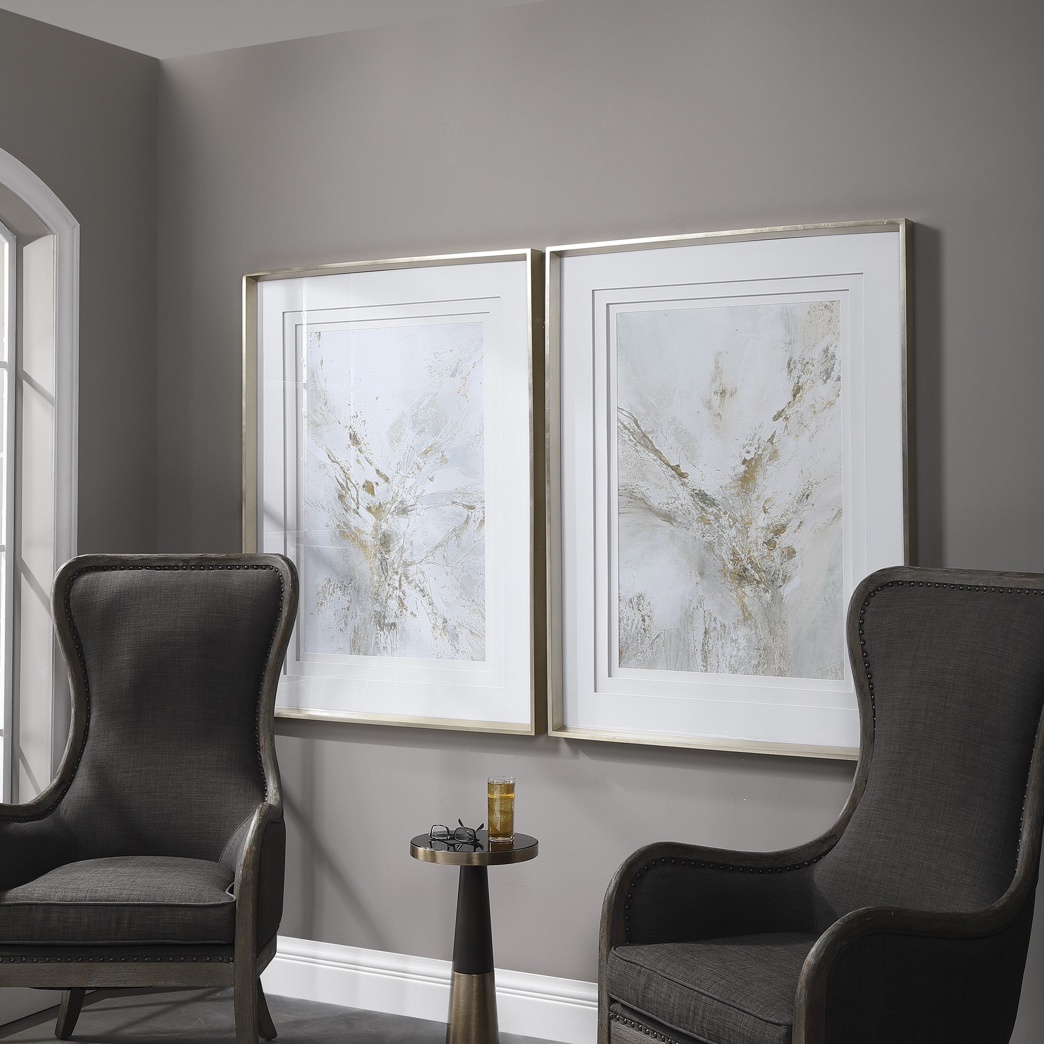 Ethos Framed Abstract Print by Uttermost
