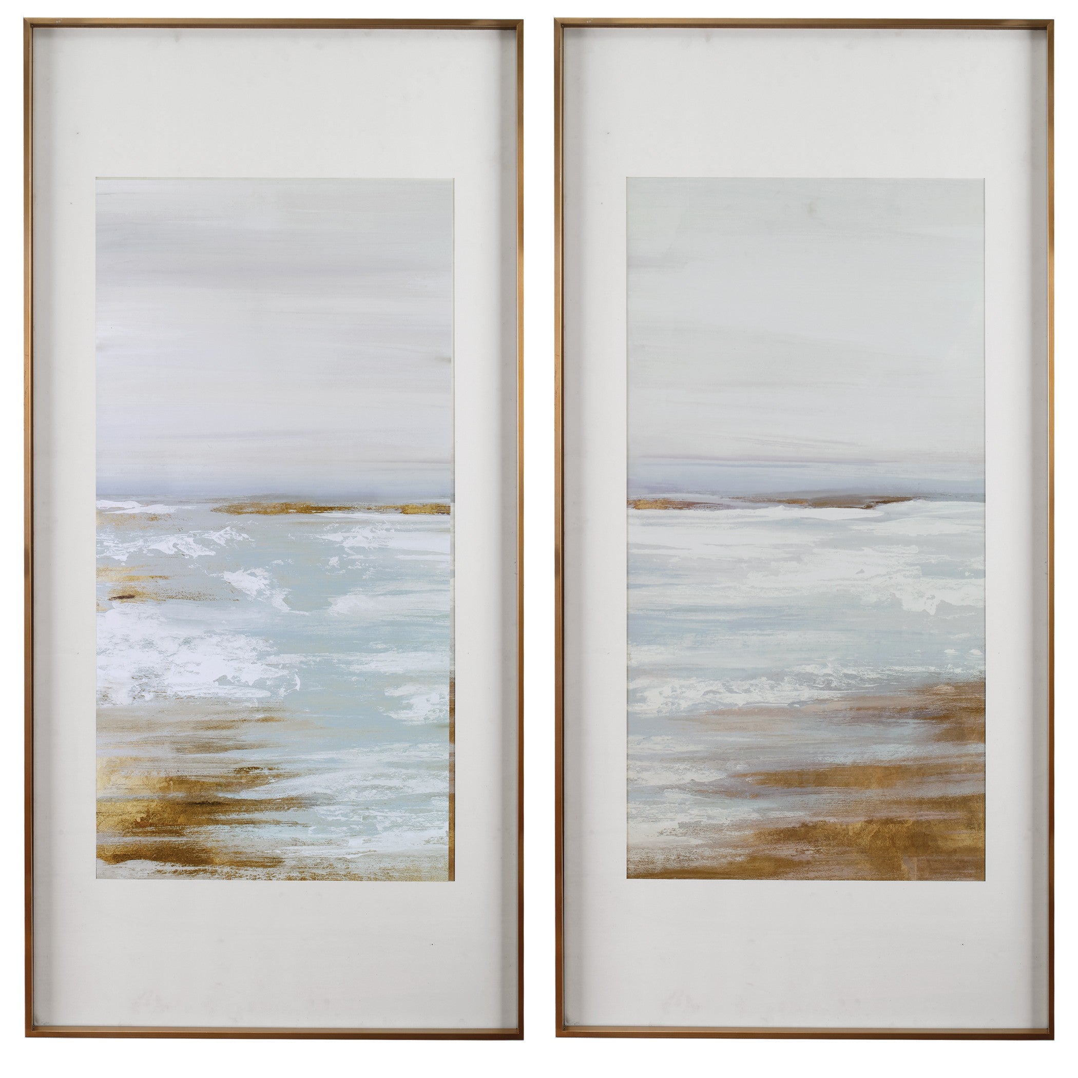 Coastline Framed Prints - Set of 2 by Uttermost