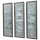 Ocean Swell Painted Metal Shadow Box by Uttermost